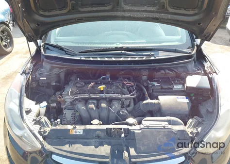 2012 Hyundai Elantra Gls (Ulsan Plant) from USA, damaged, VIN KMHDH4AE0CU290180